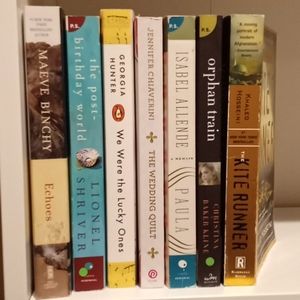 Lot of 7 Bestselling Novels/ Fiction Books